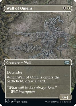 Wall of Omens Borderless (344) [2X2]