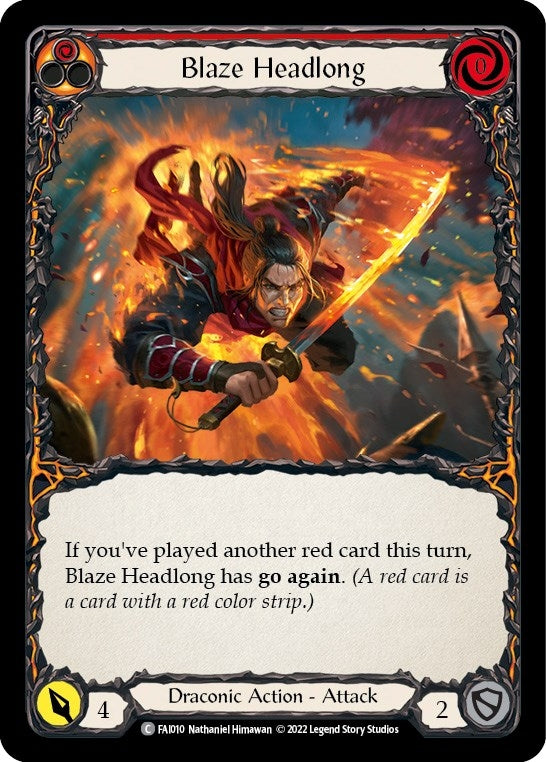 Image for Blaze Headlong [Blitz Deck: Uprising - Fai]