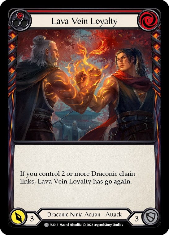 Image for Lava Vein Loyalty (Red) [Blitz Deck: Uprising - Fai]