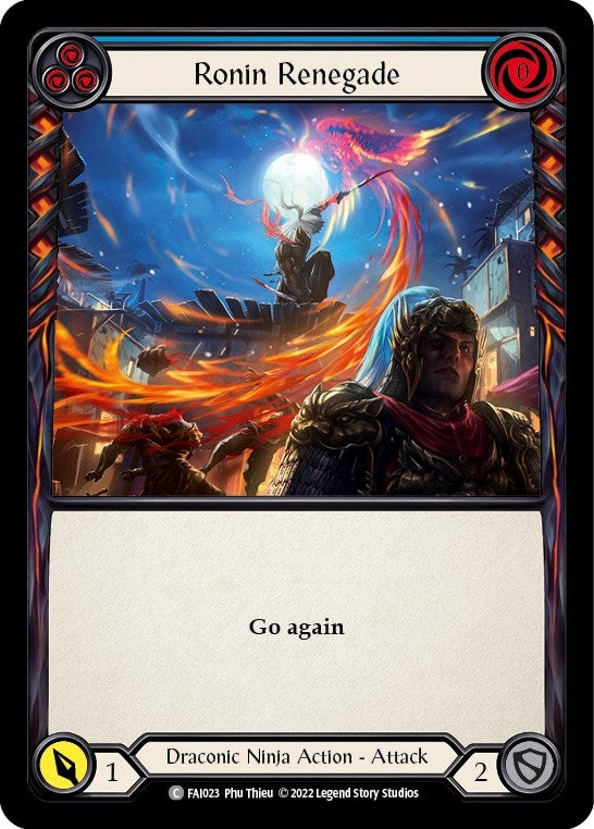 Image for Ronin Renegade (Blue) [Blitz Deck: Uprising - Fai]