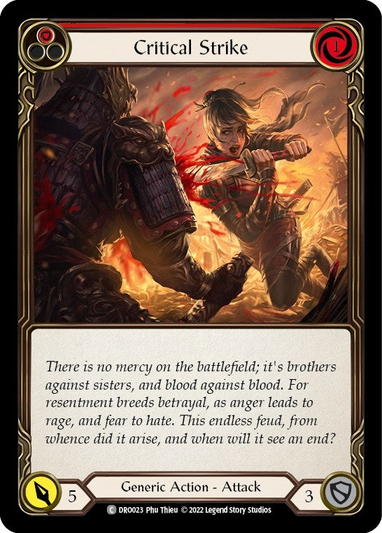 Image for Critical Strike [Blitz Deck: Uprising - Dromai]