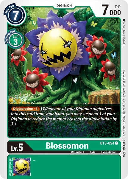 Image for Blossomon - BT3-054 (Tamer Party Vol. 5 Promo) [Release Special Booster]