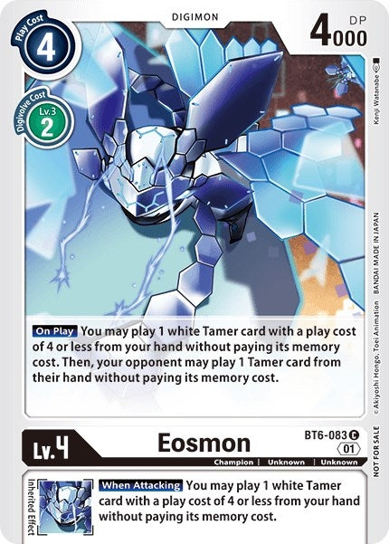 Image for Eosmon - BT6-083 (Tamer Party Vol. 5 Promo) [Double Diamond]