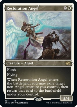 Restoration Angel Foil Etched (421) [2X2]
