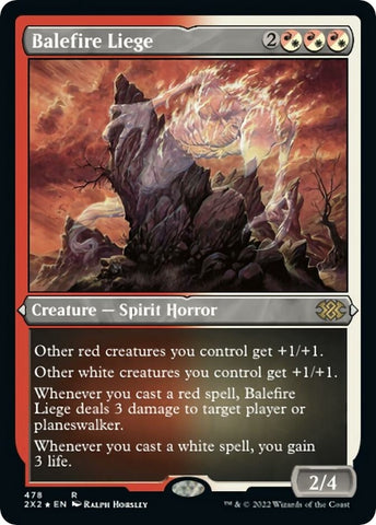 Balefire Liege (Foil Etched) [Double Masters 2022]