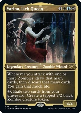 Varina Lich Queen Foil Etched (549) [2X2]