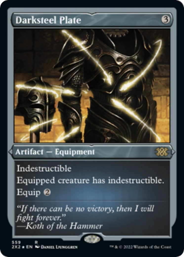 Darksteel Plate Foil Etched (559) [2X2]