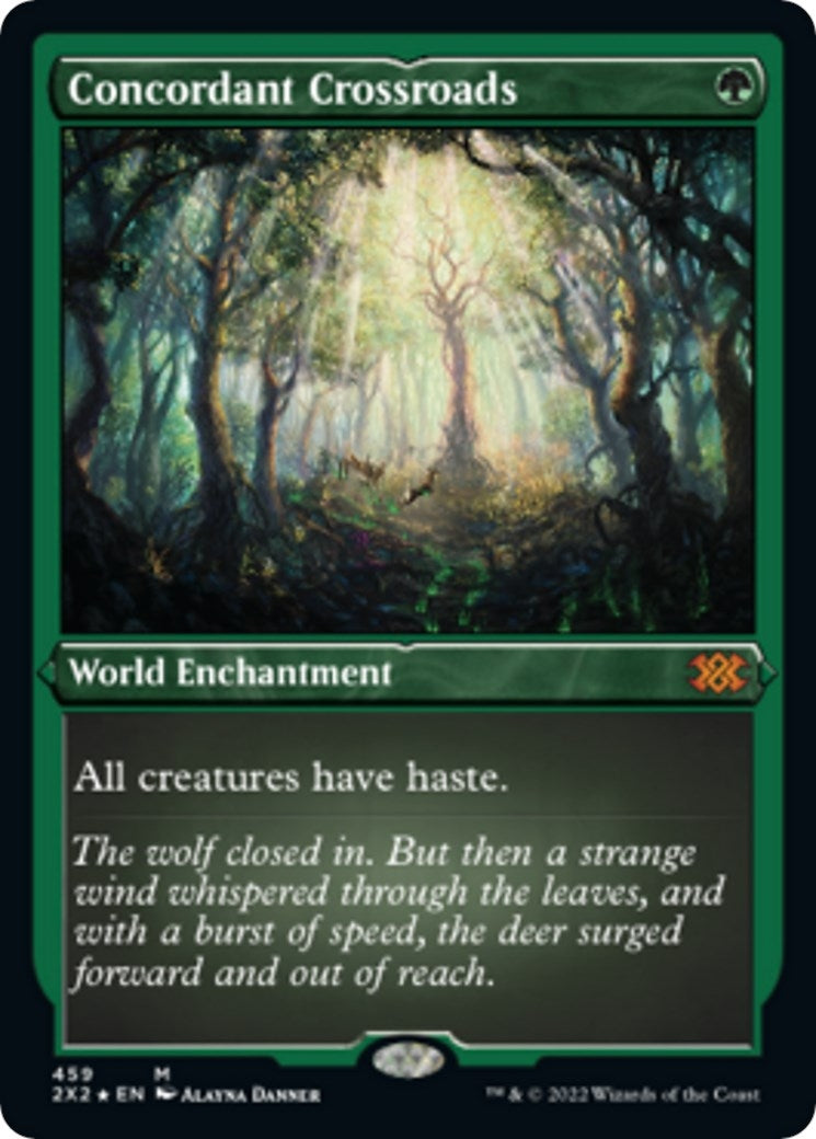 Concordant Crossroads Foil Etched (459) [2X2]