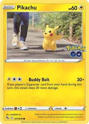 Pikachu 27 (027/078) [PGO]