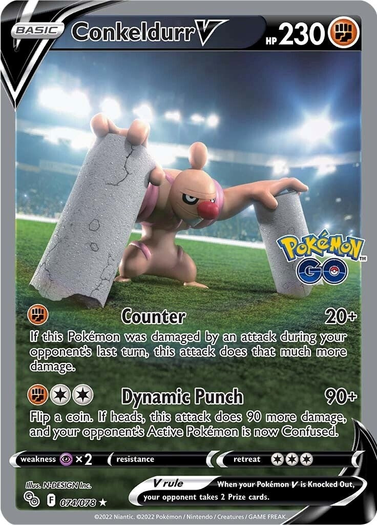 Conkeldurr V Alternate Full Art (074/078) [PGO]