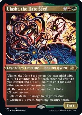 Ulasht, the Hate Seed (Foil Etched) [Double Masters 2022]