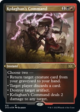 Kolaghans Command Foil Etched (515) [2X2]