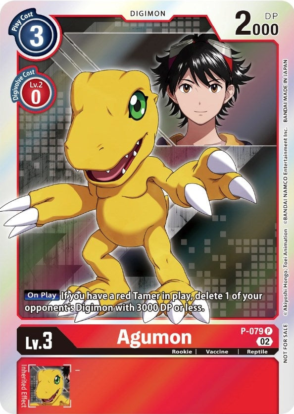 Image for Agumon - P-079 [Digimon Promotion Cards]