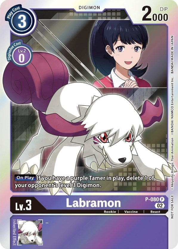 Image for Labramon - P-080 [Digimon Promotion Cards]