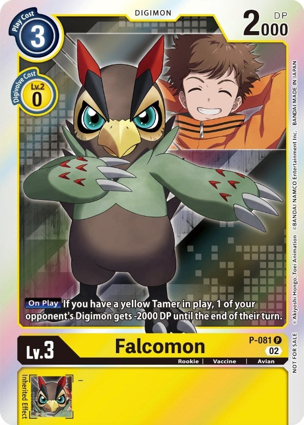Image for Falcomon - P-081 [Digimon Promotion Cards]
