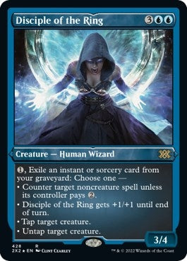 Disciple of the Ring Foil Etched (428) [2X2]