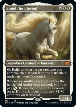 Emiel the Blessed Foil Etched (417) [2X2]
