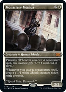 Monastery Mentor (Foil Etched) [Double Masters 2022]