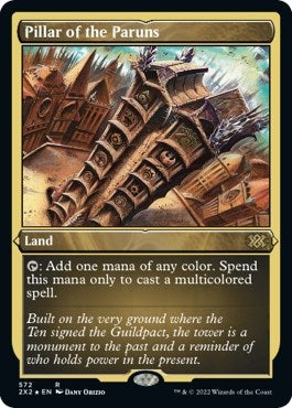 Pillar of the Paruns Foil Etched (572) [2X2]