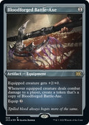 Bloodforged Battle-Axe (Foil Etched) [Double Masters 2022]