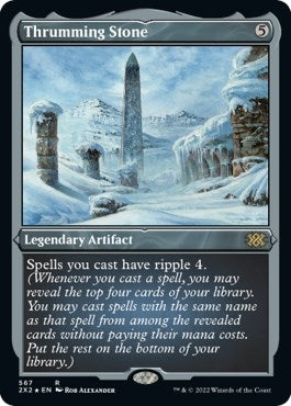 Thrumming Stone Foil Etched (567) [2X2]