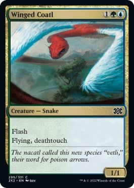 Winged Coatl [Double Masters 2022]