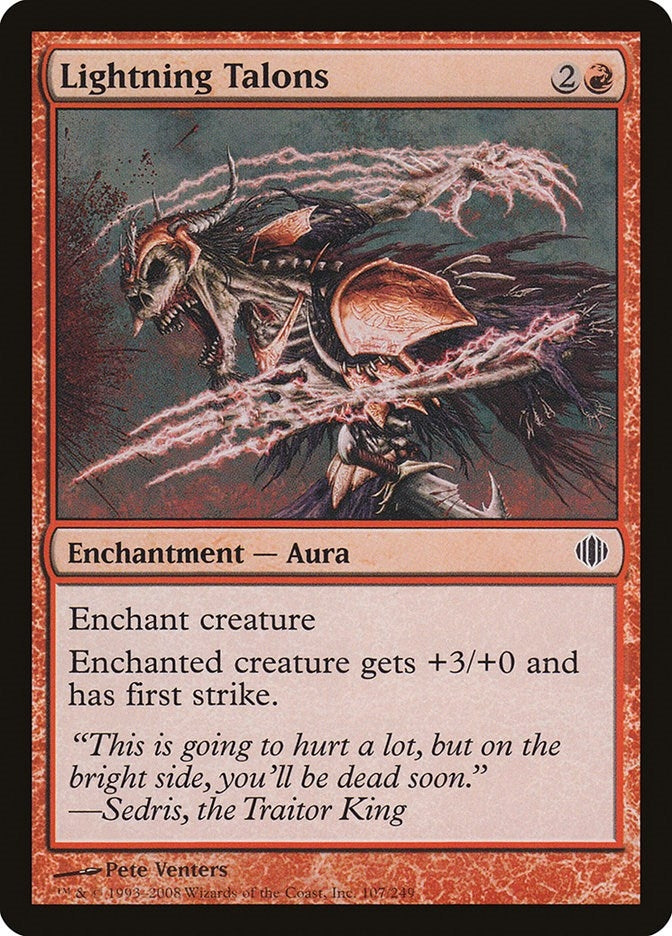 Lightning Talons (107) [ALA]
