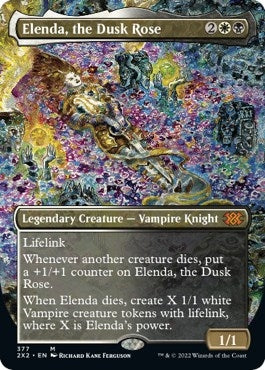 Elenda the Dusk Rose Borderless (377) [2X2]