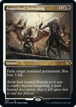Anguished Unmaking Foil Etched (469) [2X2]