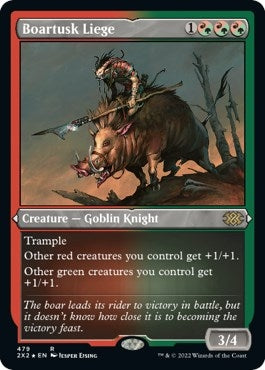 Boartusk Liege Foil Etched (479) [2X2]