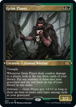 Grim Flayer Foil Etched (502) [2X2]
