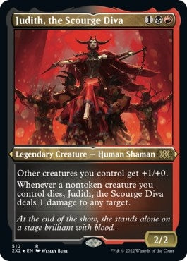 Judith the Scourge Diva Foil Etched (510) [2X2]