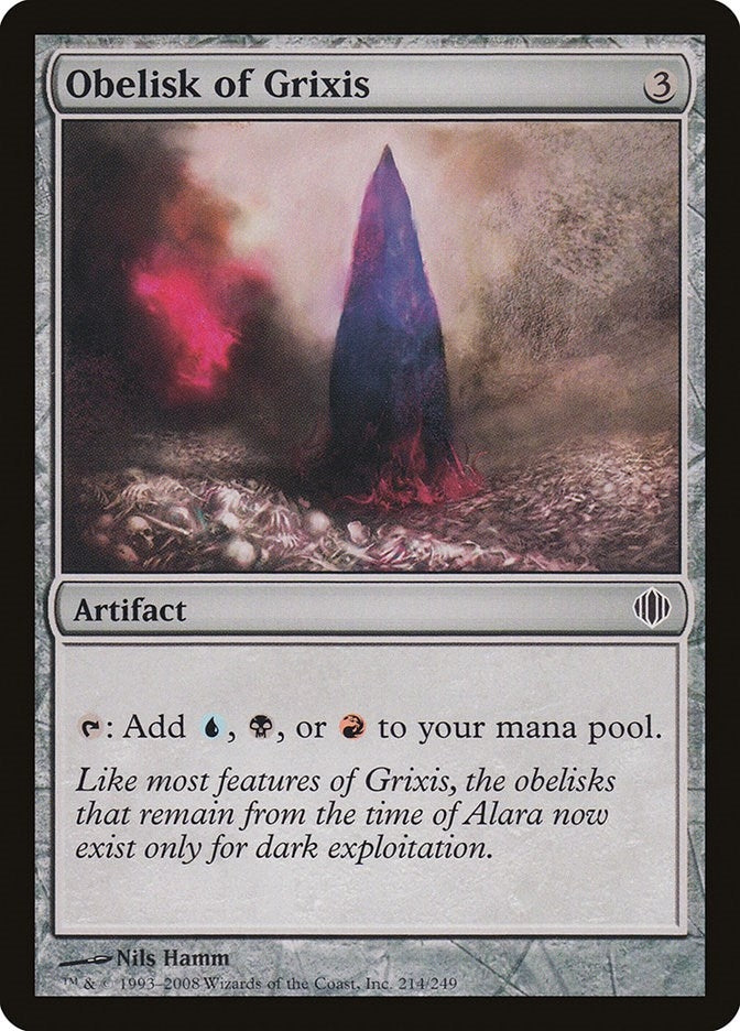 Obelisk of Grixis (214) [ALA]