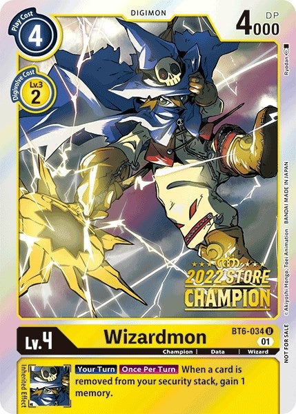 Image for Wizardmon (2022 Store Champion) [Double Diamond]