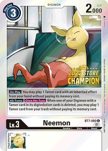 Image for Neemon (2022 Store Champion) [Next Adventure]