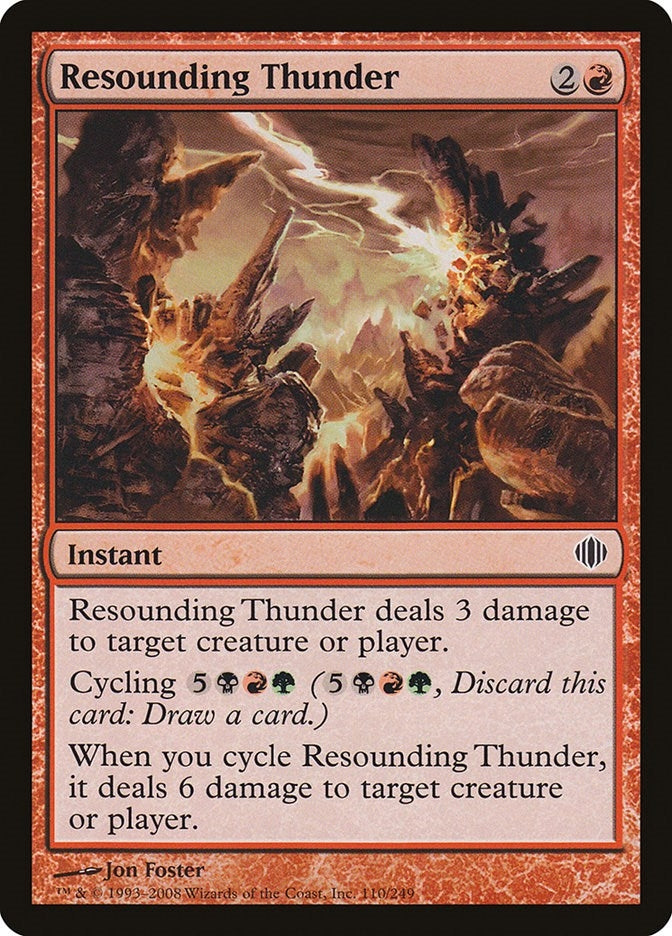 Resounding Thunder (110) [ALA]