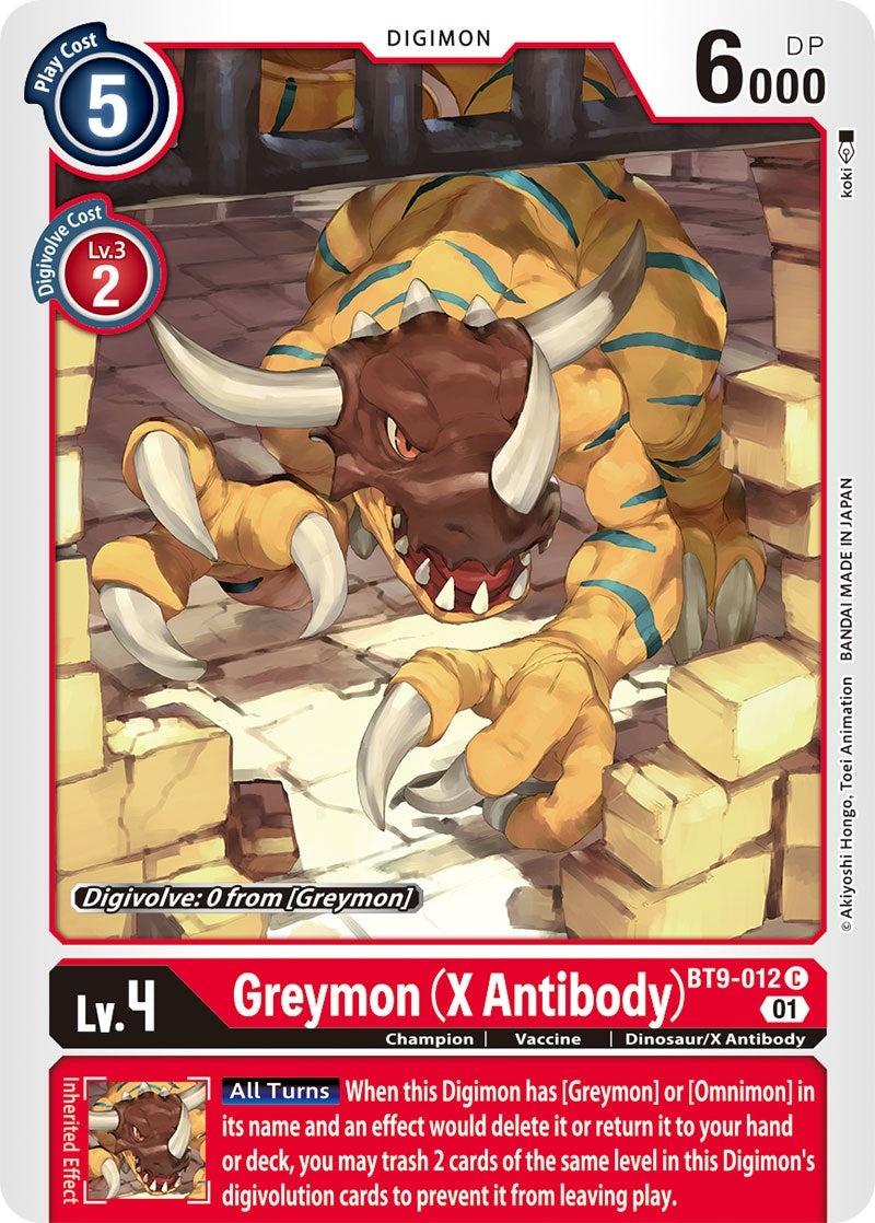Image for Greymon (X Antibody) [X Record]