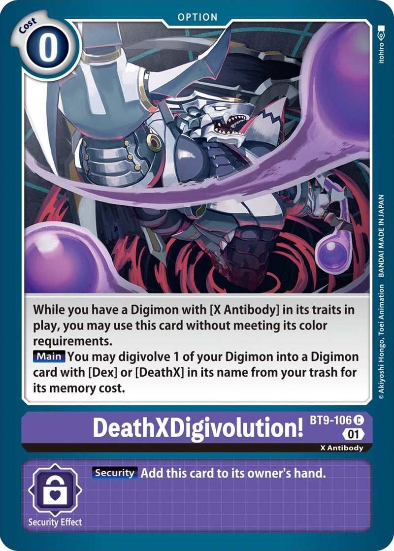 Image for DeathXDigivolution! [X Record]