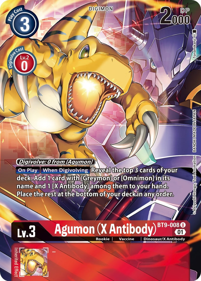 Image for Agumon (X Antibody) (Alternate Art) [X Record]