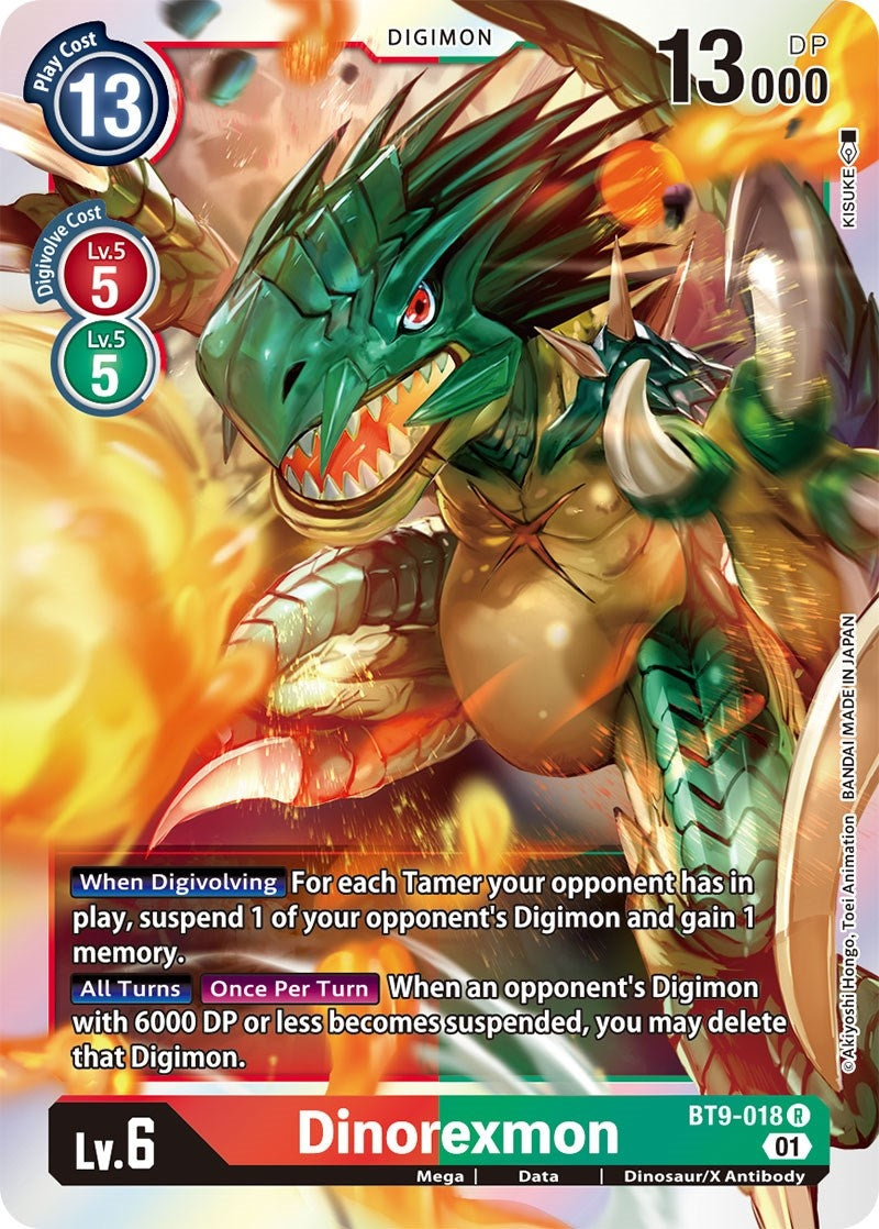 Image for Dinorexmon [X Record]