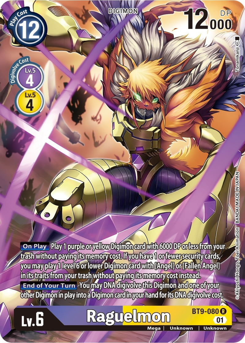 Image for Raguelmon (Alternate Art) [X Record]