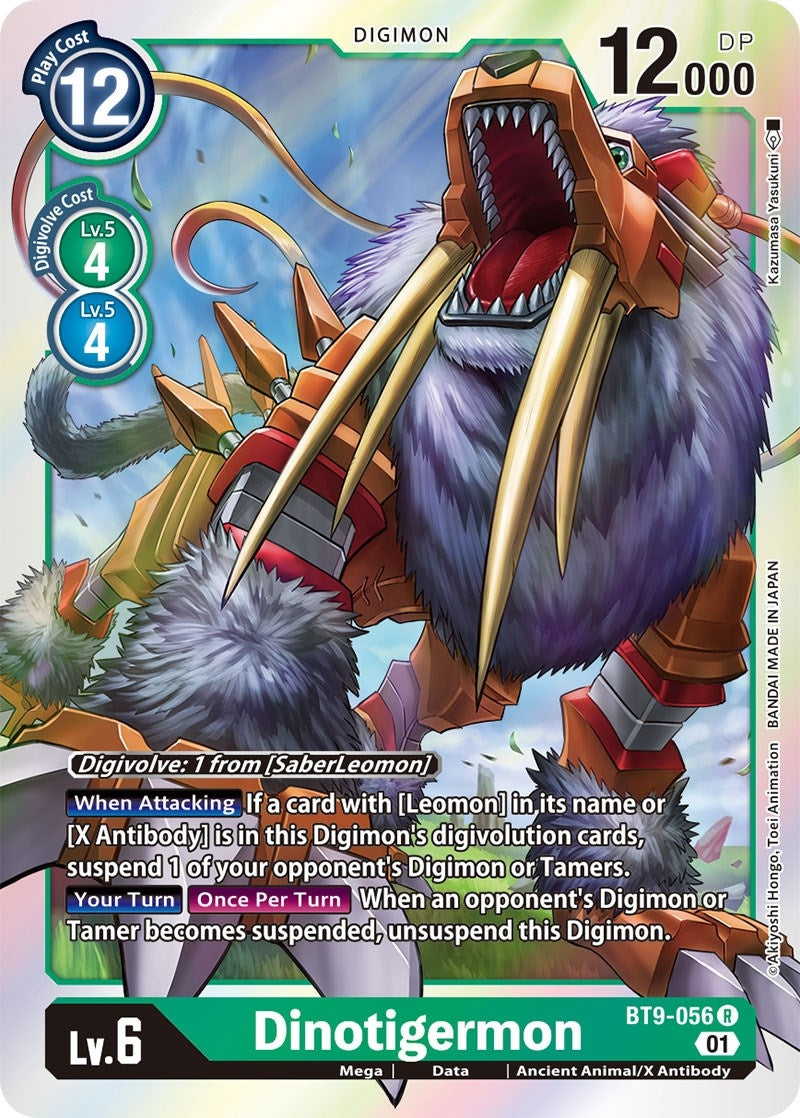 Image for Dinotigermon [X Record]