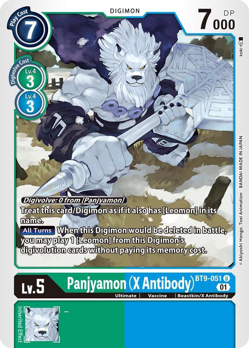 Image for Panjyamon (X Antibody) [X Record]