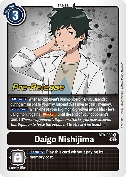 Image for Daigo Nishijima [X Record Pre-Release Cards]