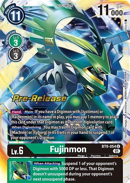 Image for Fujinmon [X Record Pre-Release Cards]