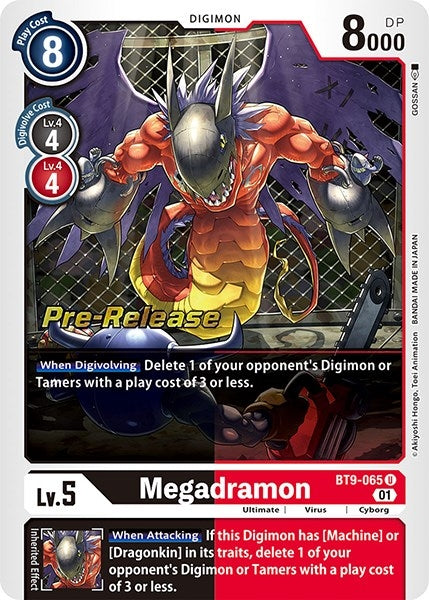 Image for Megadramon [X Record Pre-Release Cards]