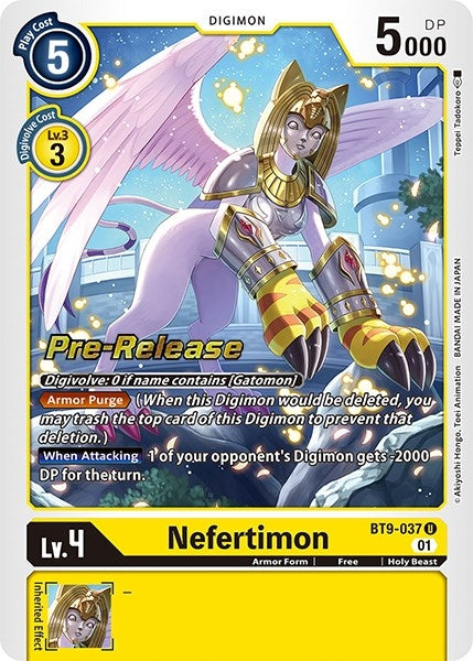 Image for Nefertimon [X Record Pre-Release Cards]