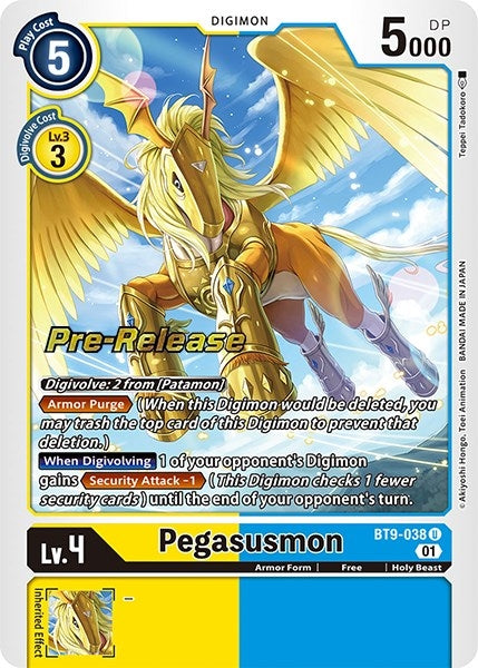 Image for Pegasusmon [X Record Pre-Release Cards]