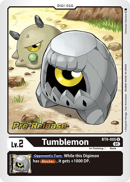 Image for Tumblemon [X Record Pre-Release Cards]