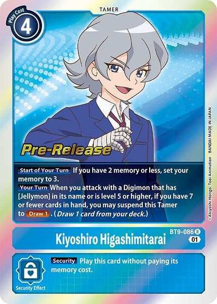 Image for Kiyoshiro Higashimitarai [X Record Pre-Release Cards]